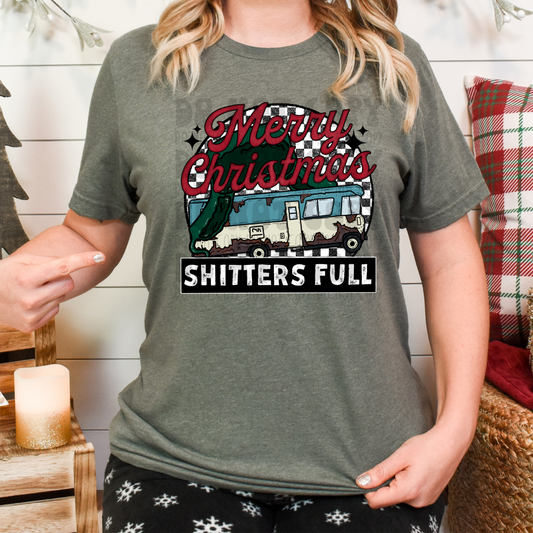 MERRY CHRISTMAS SHITTERS FULL - DTF TRANSFER