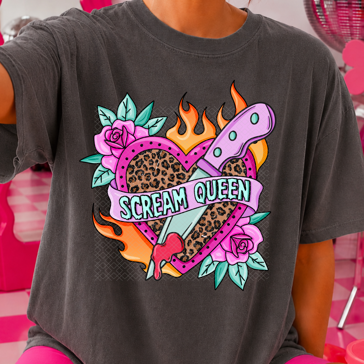 SCREAM QUEEN - DTF TRANSFER