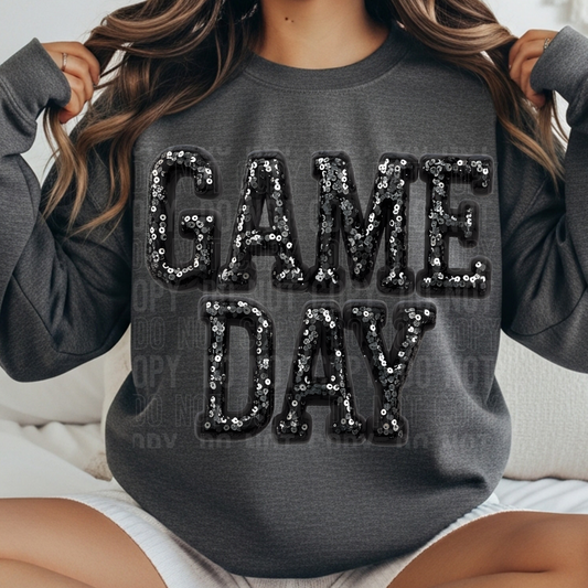 GAME DAY FAUX SEQUINS - DTF TRANSFER