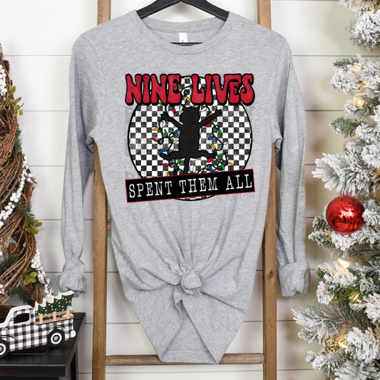 NINE LIVES - DTF TRANSFER