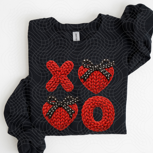 XOXO FAUX YARN - DTF TRANSFER