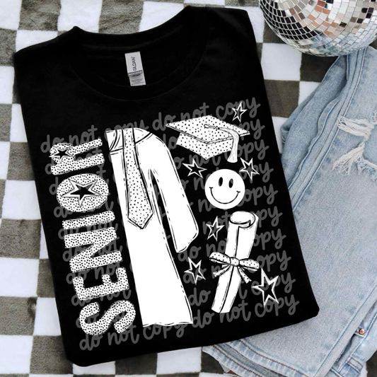SENIOR POLKA DOT - DTF TRANSFER