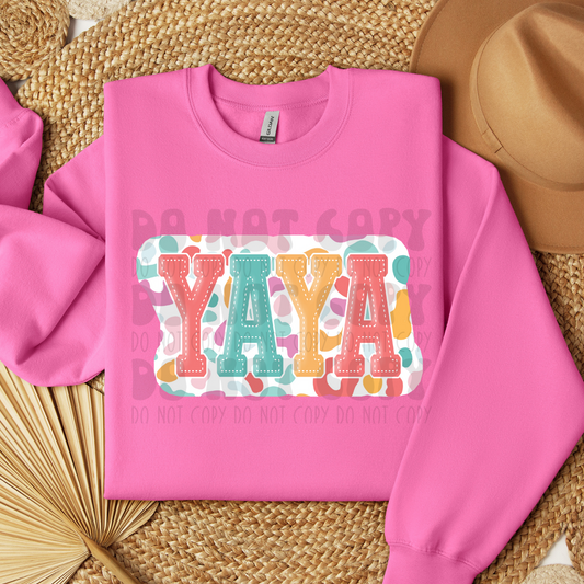YAYA MULTI LEOPARD - DTF TRANSFER