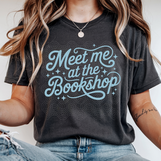 MEET ME AT THE BOOKSHOP - DTF TRANSFER