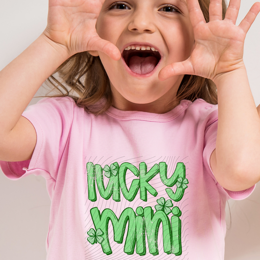 LUCKY MINI DISTRESSED - DTF TRANSFER