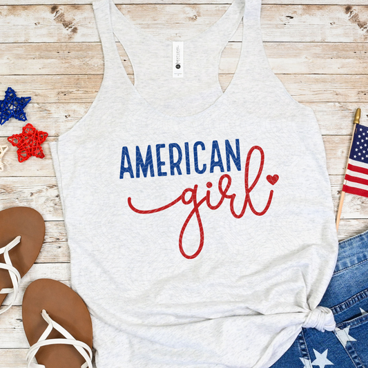AMERICAN GIRL - DTF TRANSFER