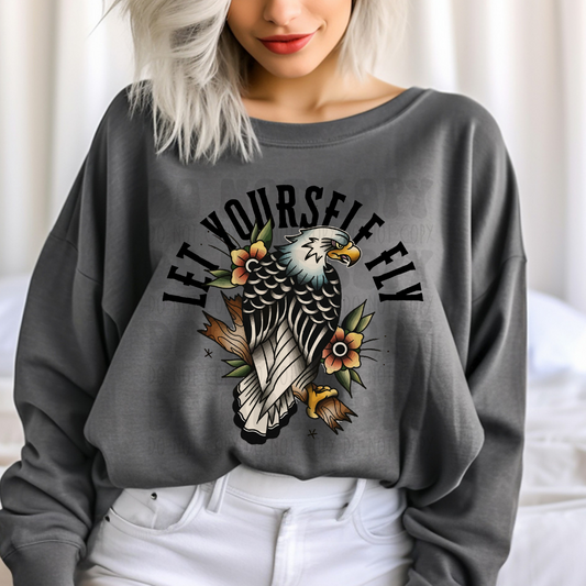 LET YOURSELF FLY - DTF TRANSFER