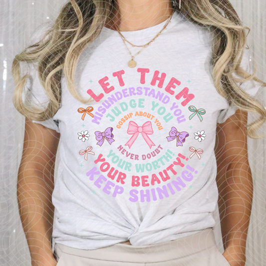 LET THEM ROUND - DTF TRANSFER