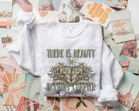 BEAUTY IN EVERY CHAPTER - DTF TRANSFER