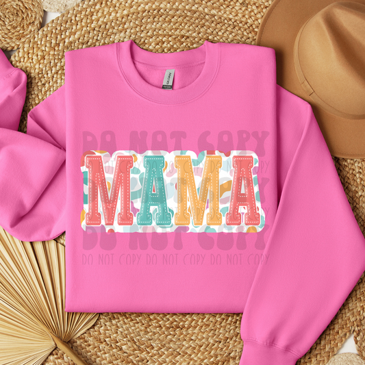 MAMA MULTI LEOPARD - DTF TRANSFER