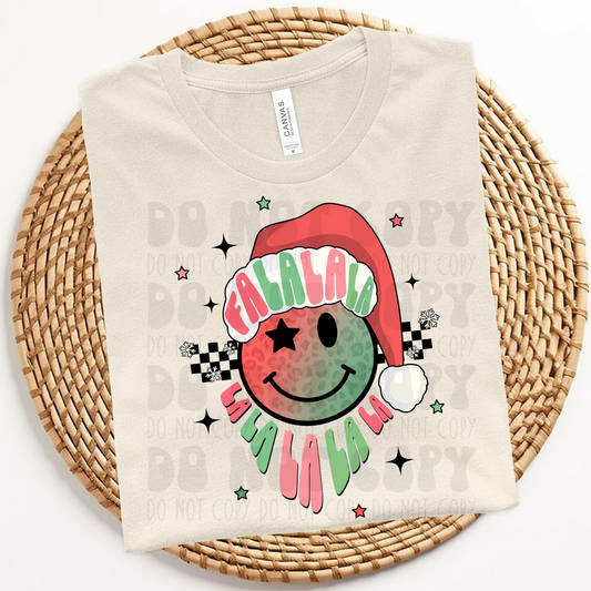 FALALALALA SMILEY - DTF TRANSFER