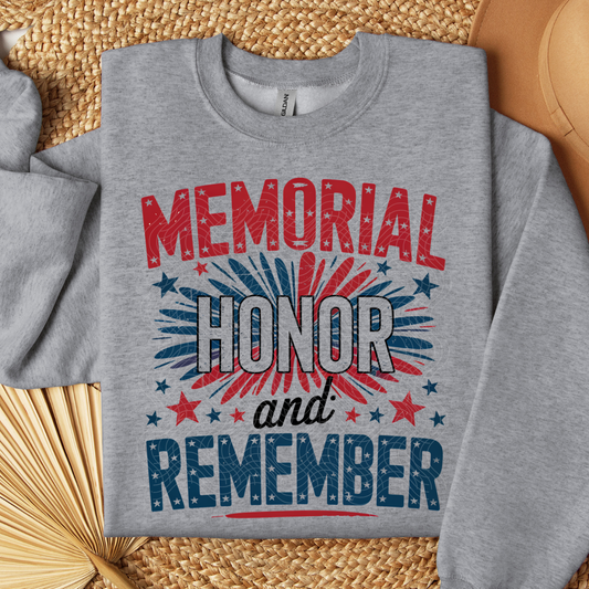 HONOR AND REMEMBER - DTF TRANSFER