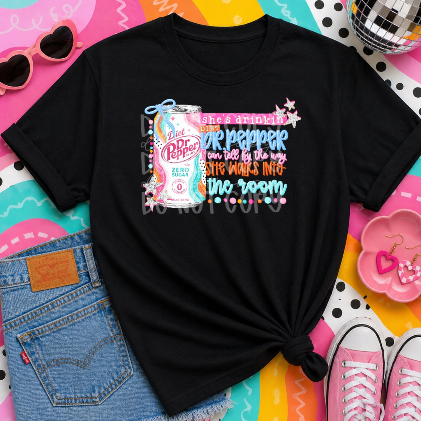SHE'S DRINKIN' - DTF TRANSFER