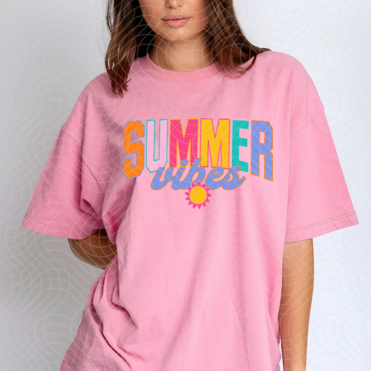 SUMMER VIBES - DTF TRANSFER