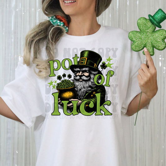 POT OF LUCK - DTF TRANSFER