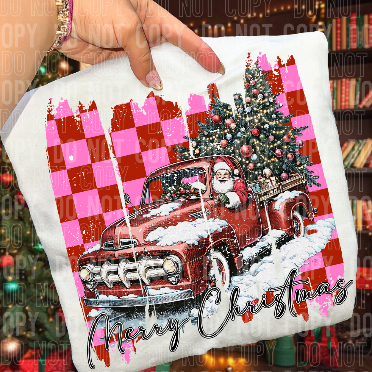 MERRY CHRISTMAS - DTF TRANSFER