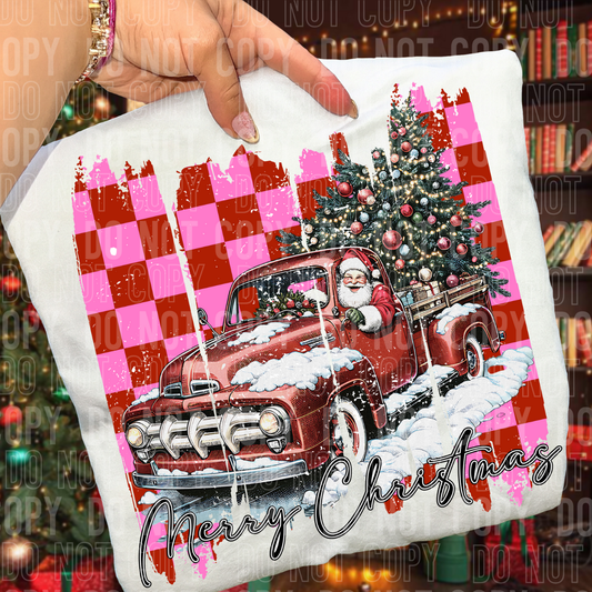 MERRY CHRISTMAS - DTF TRANSFER