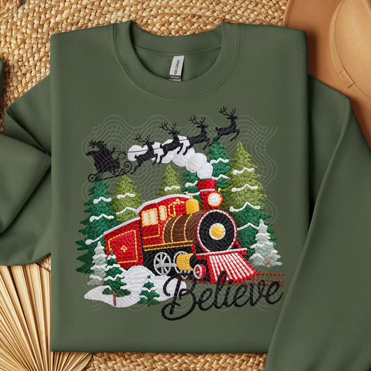 FAUX YARN BELIEVE - DTF TRANSFER