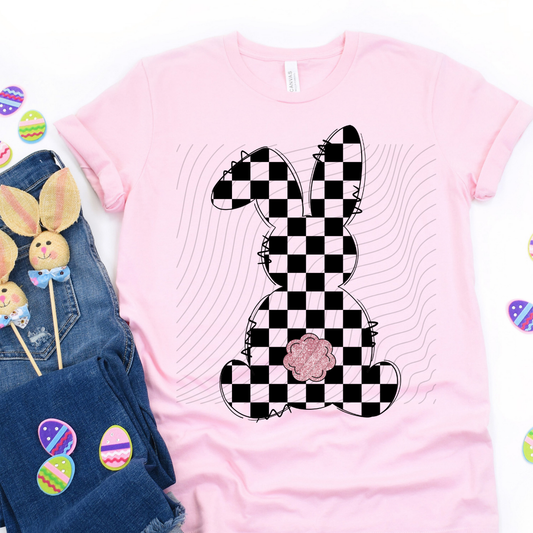 PLAID BUNNY - DTF TRANSFER