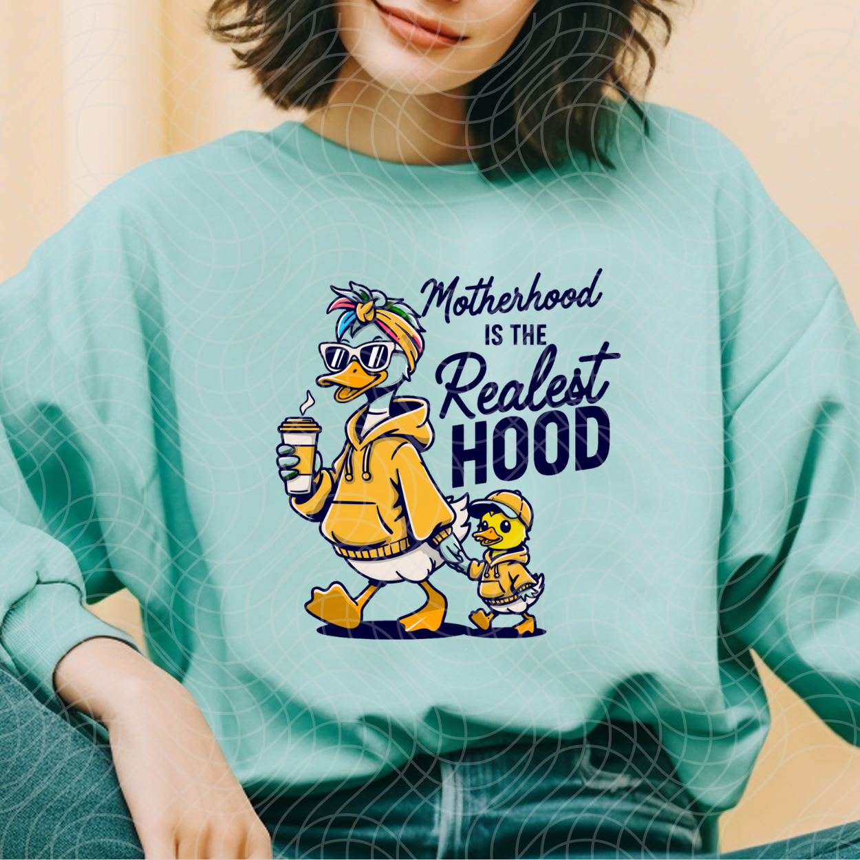MOTHERHOOD IS THE REALIST - DTF TRANSFER