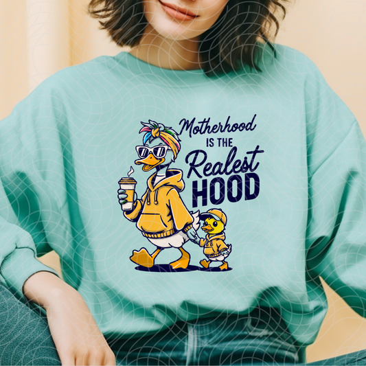 MOTHERHOOD IS THE REALIST - DTF TRANSFER