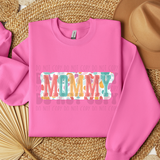 MOMMY MULTI LEOPARD - DTF TRANSFER
