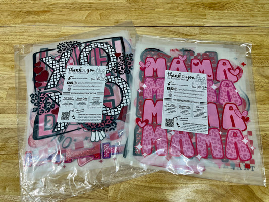 VALENTINES GRAB BAG - 15 DTF TRANSFERS