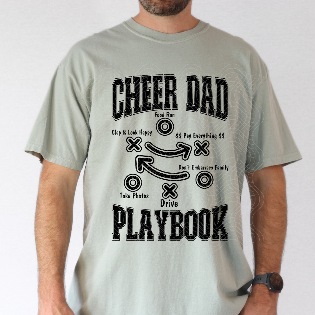 CHEER DAD - DTF TRANSFER