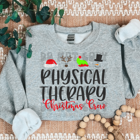 PHYSICAL THERAPY CHRISTMAS CREW - DTF TRANSFER