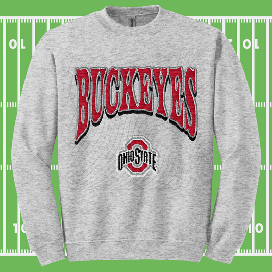 BUCKEYE FAUX PATCHWORK - DTF TRANSFER