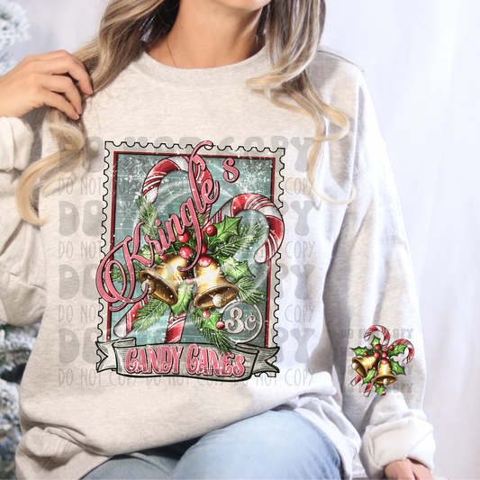 KRINGLE W/ SLEEVE - DTF TRANSFER