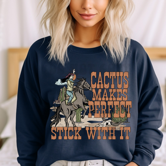 CACTUS MAKES PERFECT - DTF TRANSFER