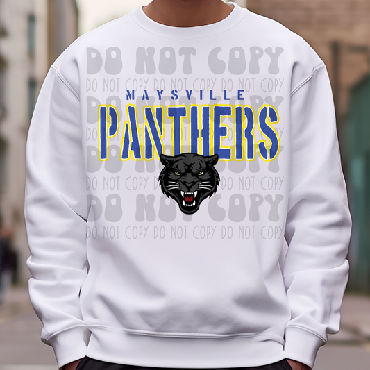 MAYSVILLE PANTHERS - DTF TRANSFER