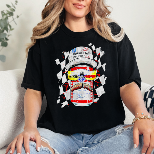 RAISE HELL PRAISE DALE - DTF TRANSFER