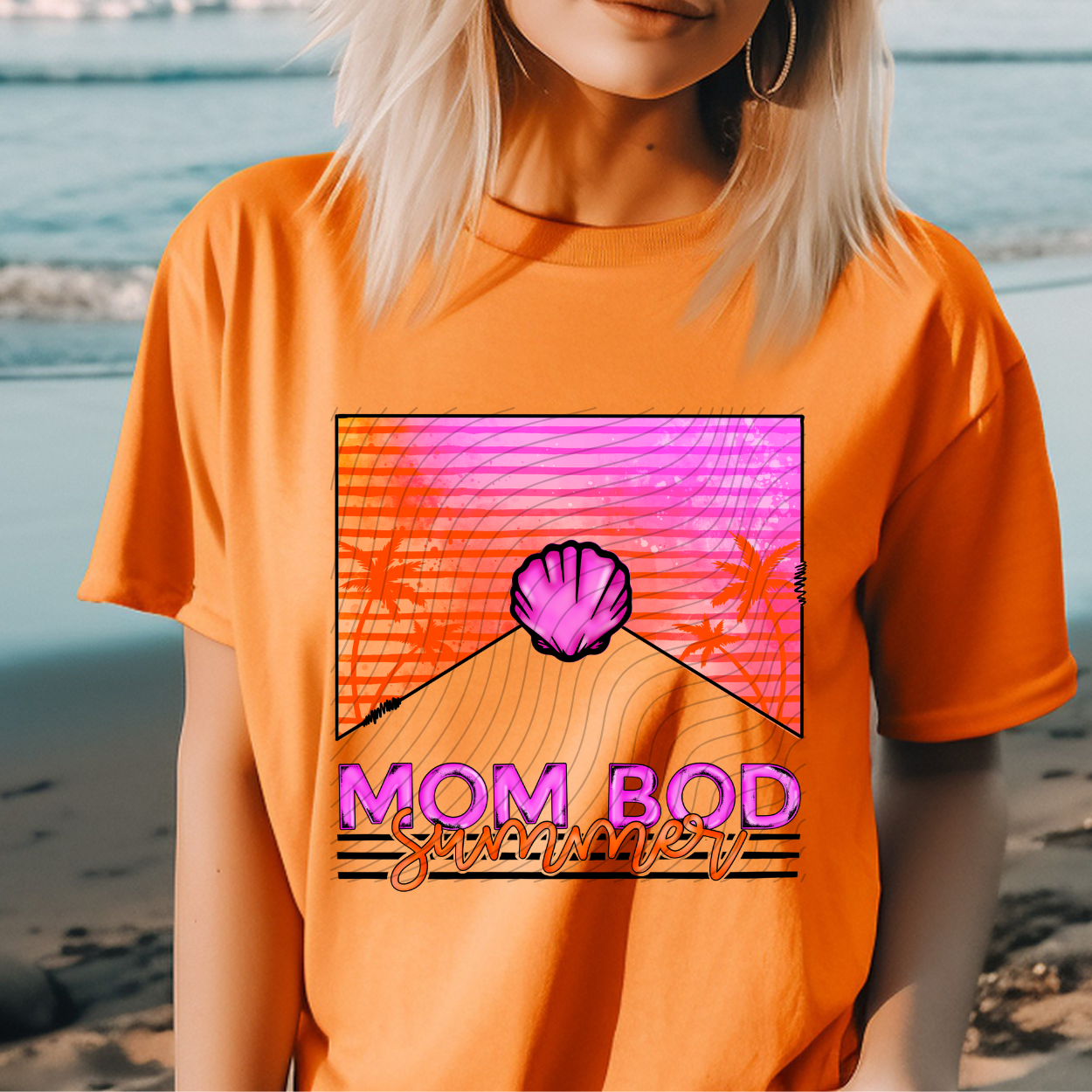 MOM BOD SUMMER - DTF TRANSFER