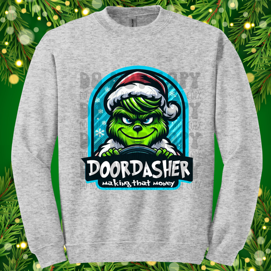 GREEN GUY DOOR DASHER - DTF TRANSFER