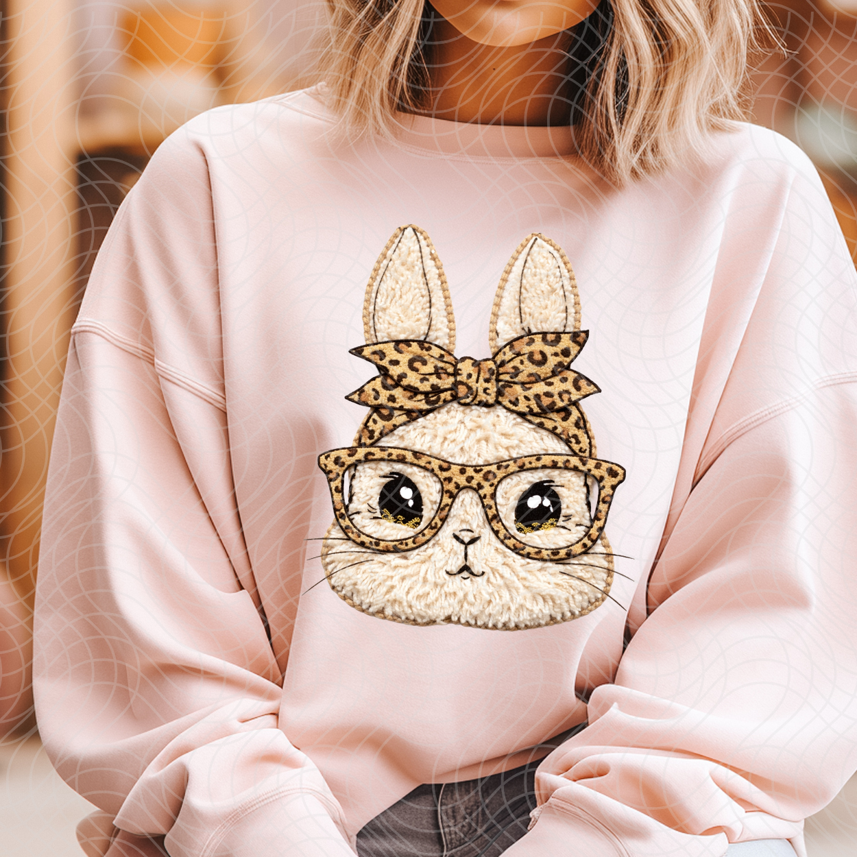 FAUX YARN BUNNY - DTF TRANSFER