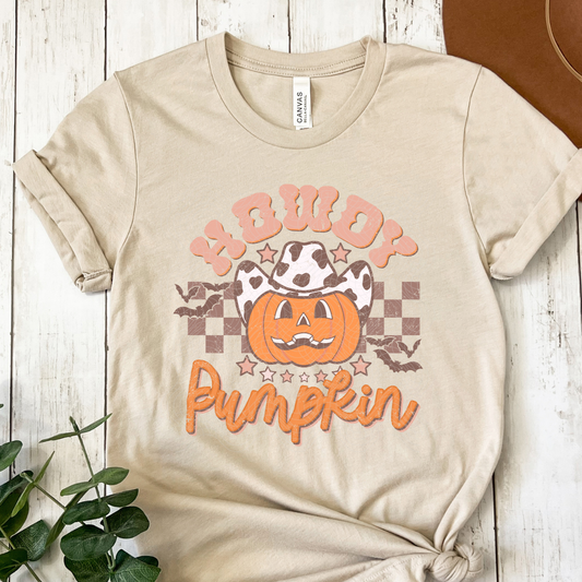 HOWDY PUMPKIN - DTF TRANSFER