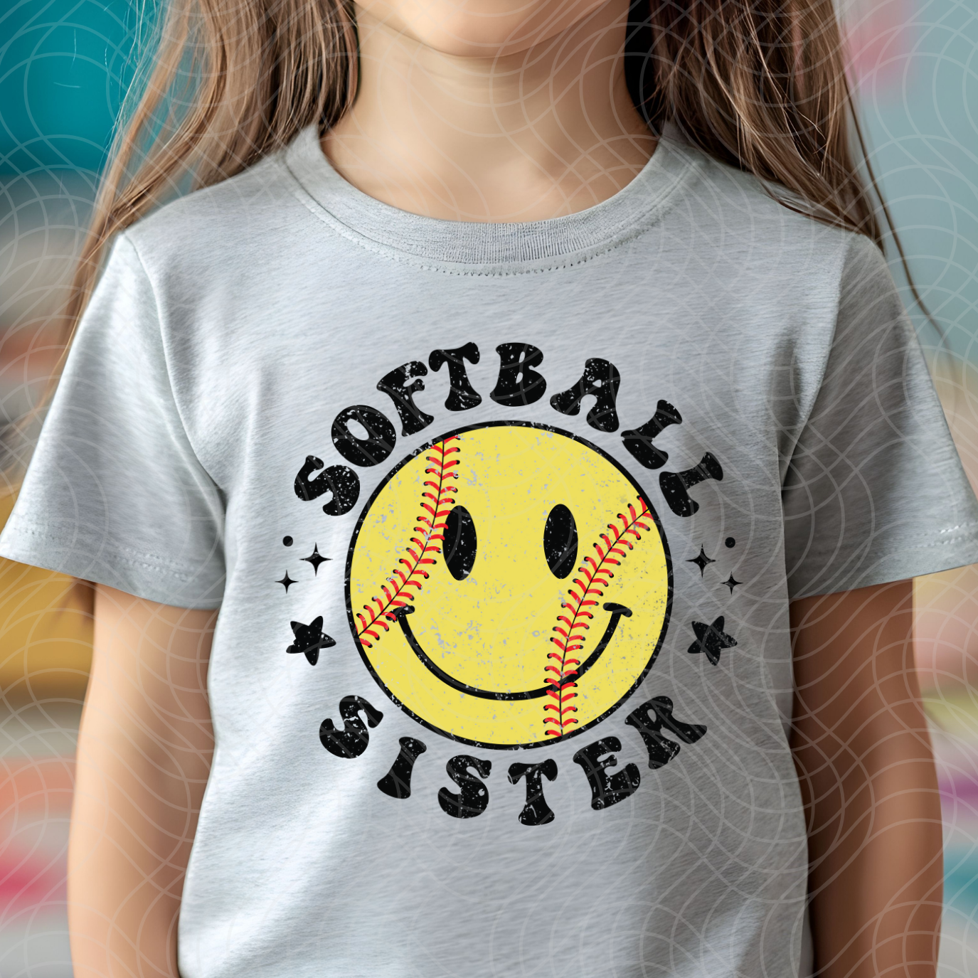 SOFTBALL SISTER - DTF TRANSFER