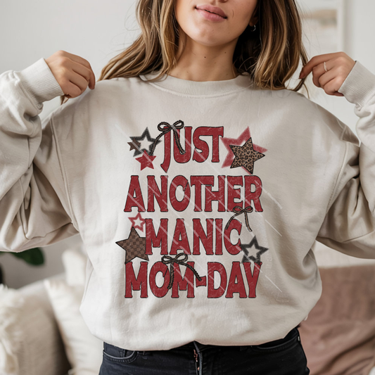 MANIC MOM-DAY DISTRESSED - DTF TRANSFER