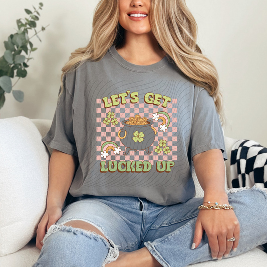 LUCKED UP POT OF GOLD - DTF TRANSFER