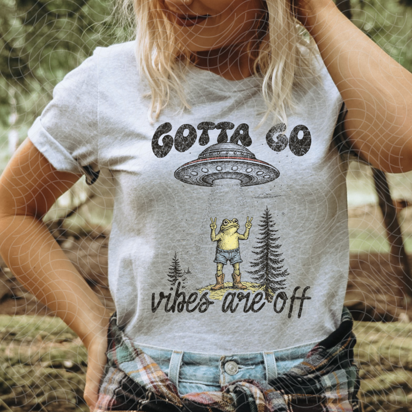 VIBES ARE OFF - DTF TRANSFER