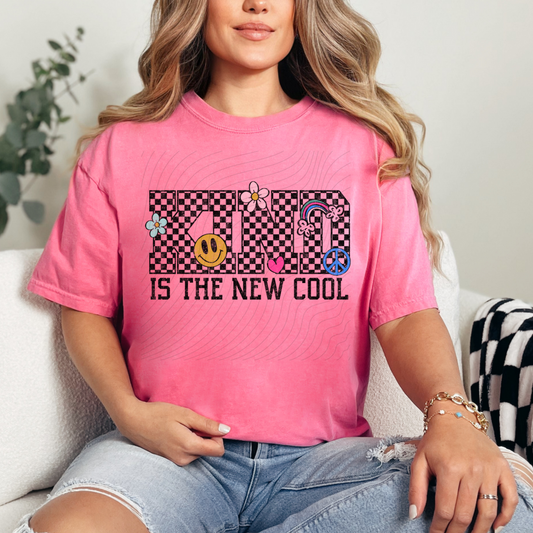KIND IS THE NEW COOL DISTRESS - DTF TRANSFER