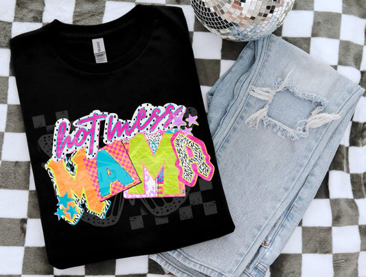 HOT MESS MAMA - DTF TRANSFER