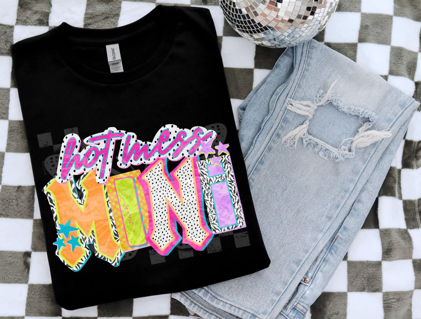 HOT MESS MINI - DTF TRANSFER
