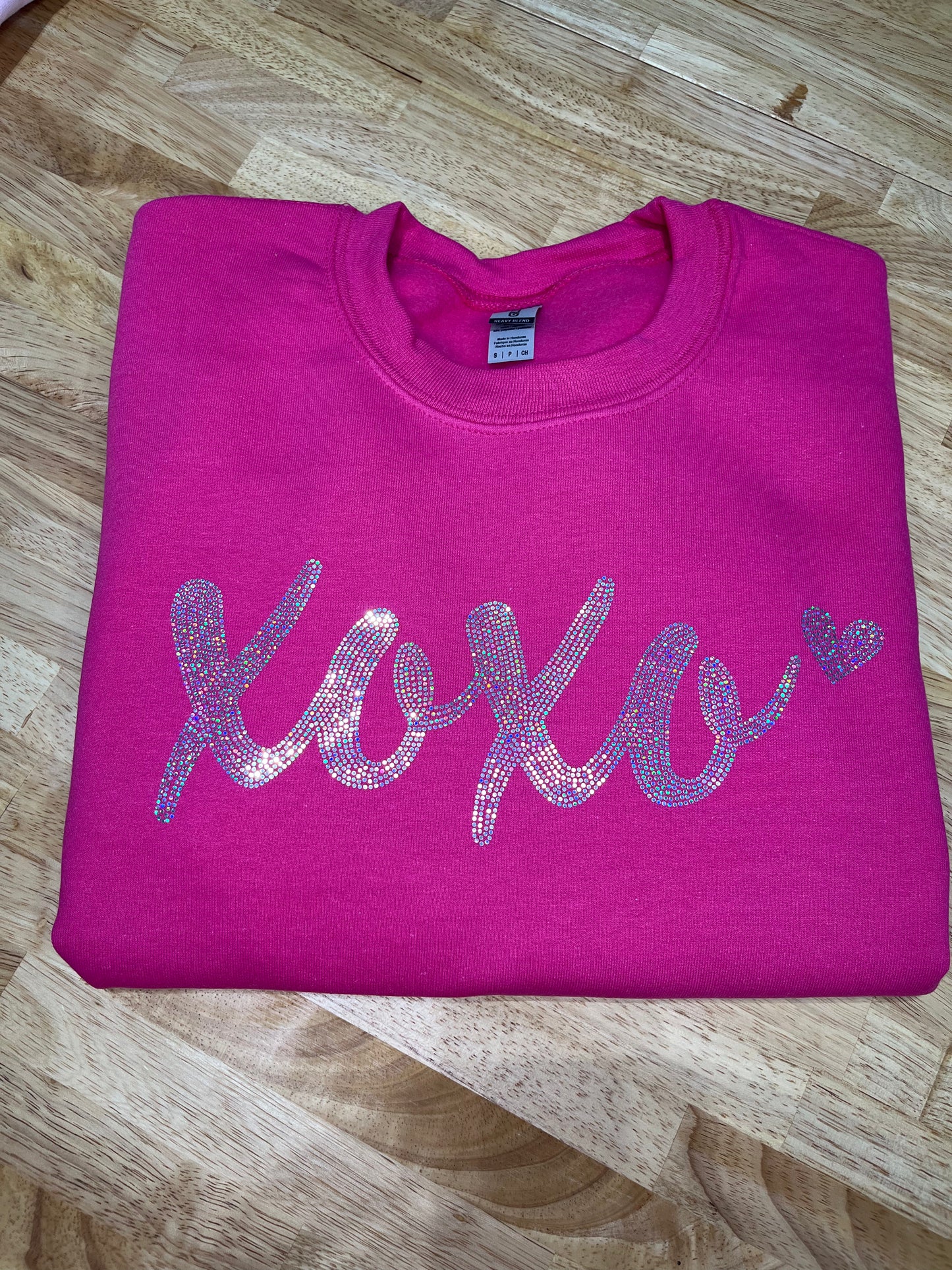 XOXO, SILVER - BLING SPANGLE TRANSFER