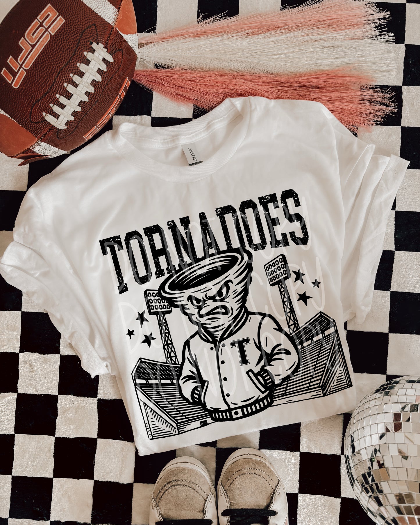 TORNADOES FOOTBALL MASCOT - DTF TRANSFER