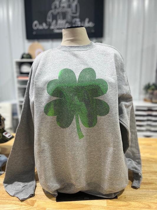 FOUR LEAF CLOVER - BLING SPANGLE TRANSFER