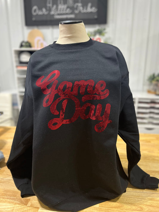 RED GAME DAY - BLING SPANGLE TRANSFER
