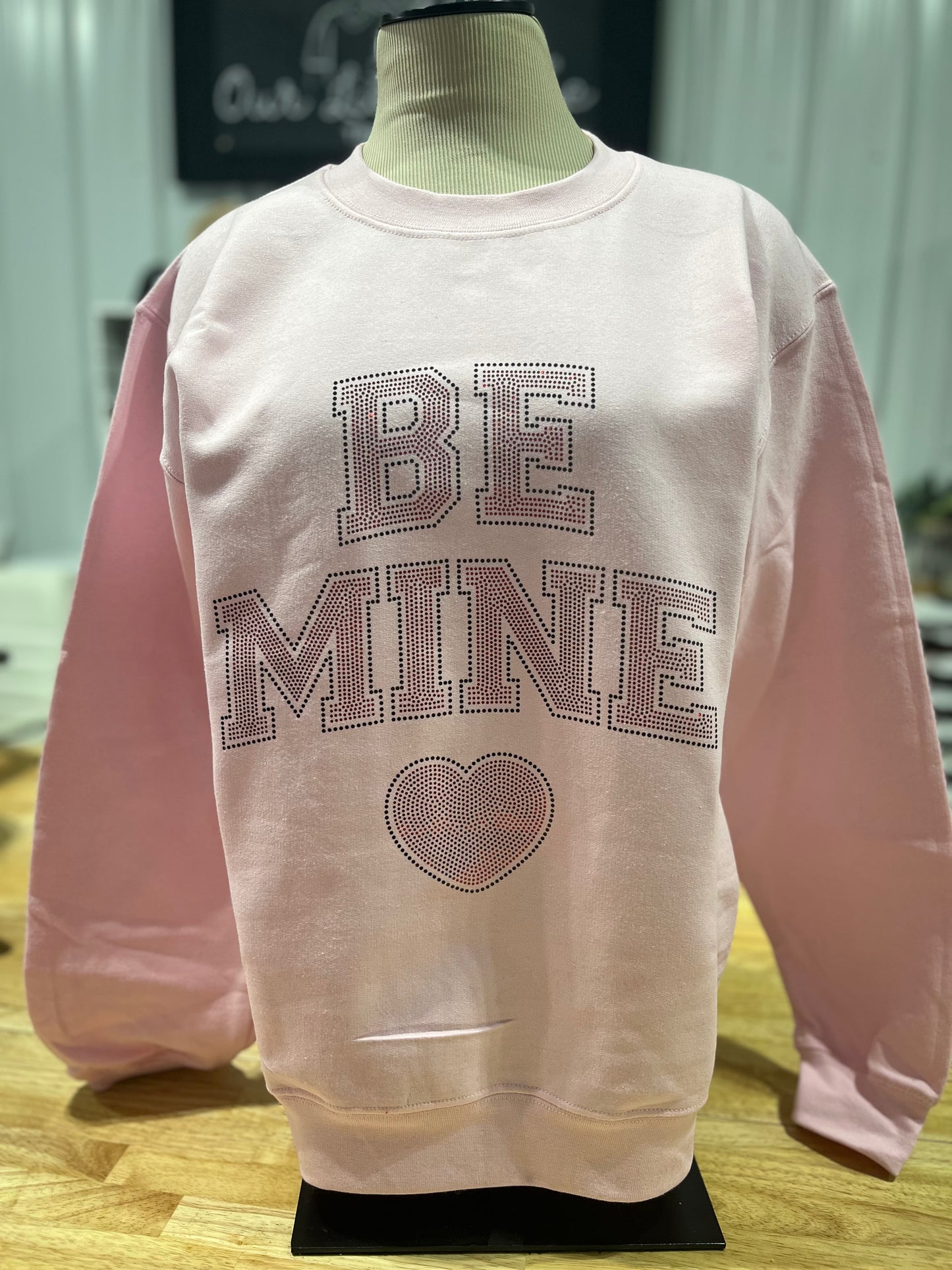 BE MINE - BLING SPANGLE TRANSFER